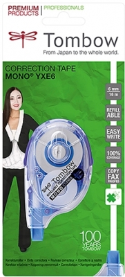 Banda corectoare, 6 mm x 16 m, Tombow